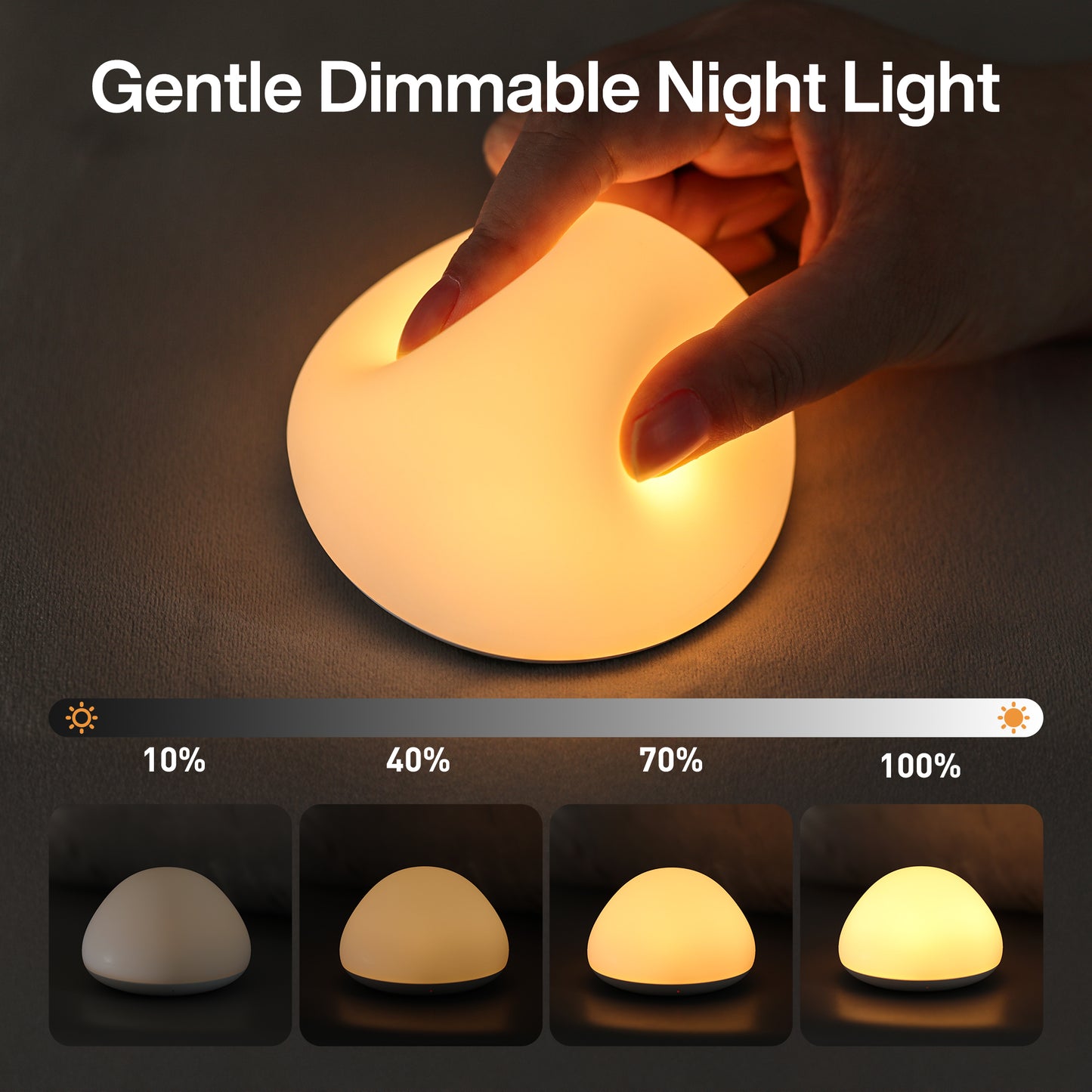 JolyWell JW-CL003 Baby Night Light for Nursery