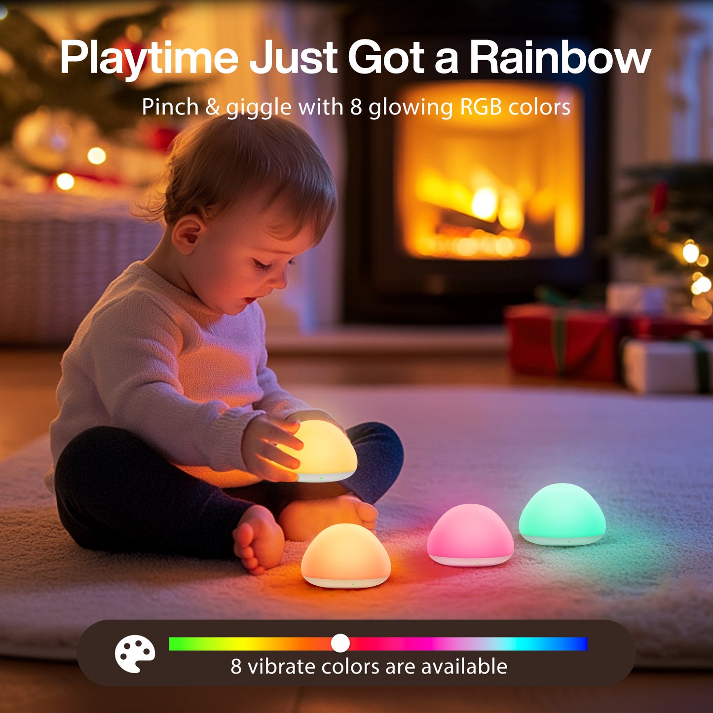 JolyWell JW-CL003 Baby Night Light for Nursery