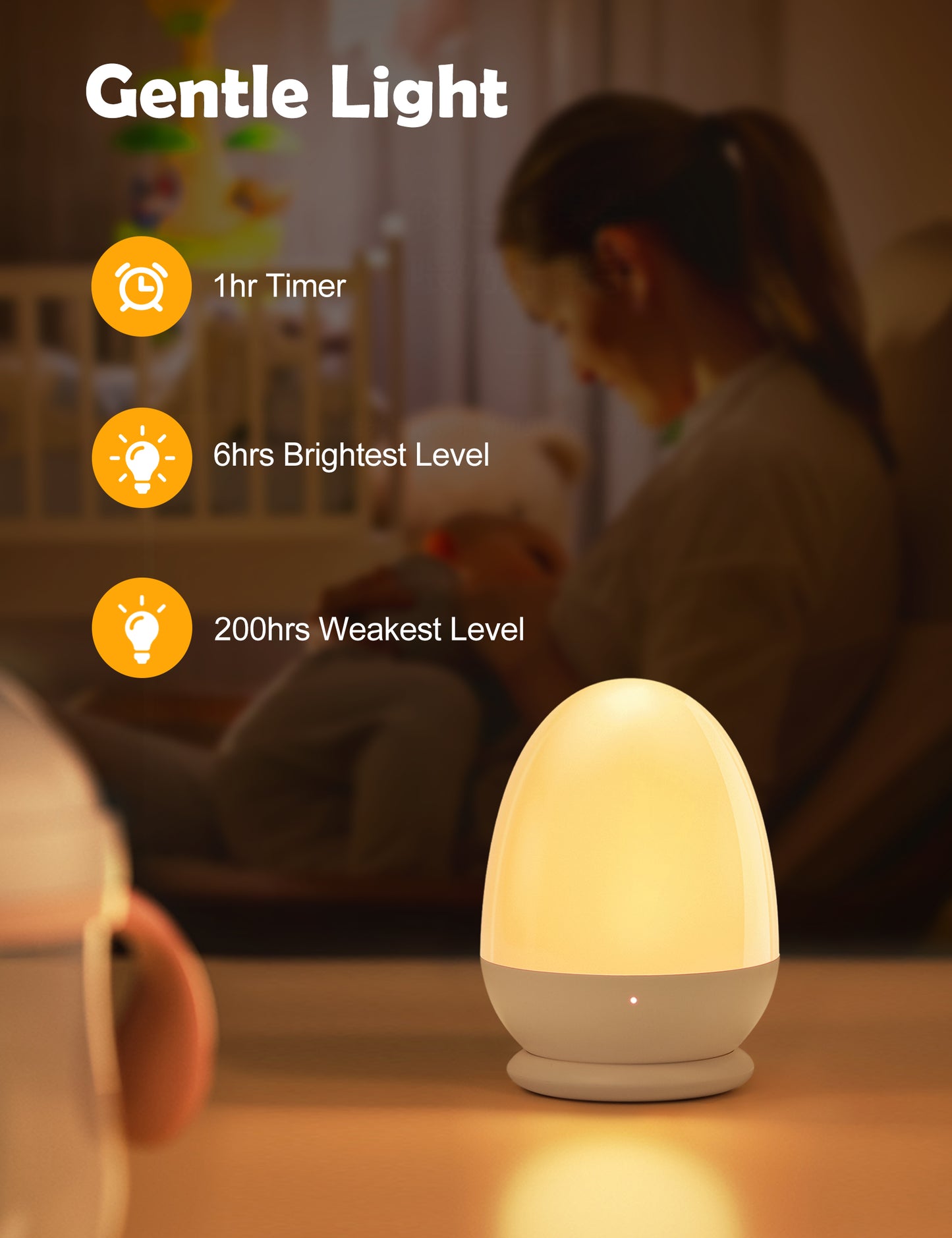 JolyWell JW-CL001 Baby Night Light for Kid