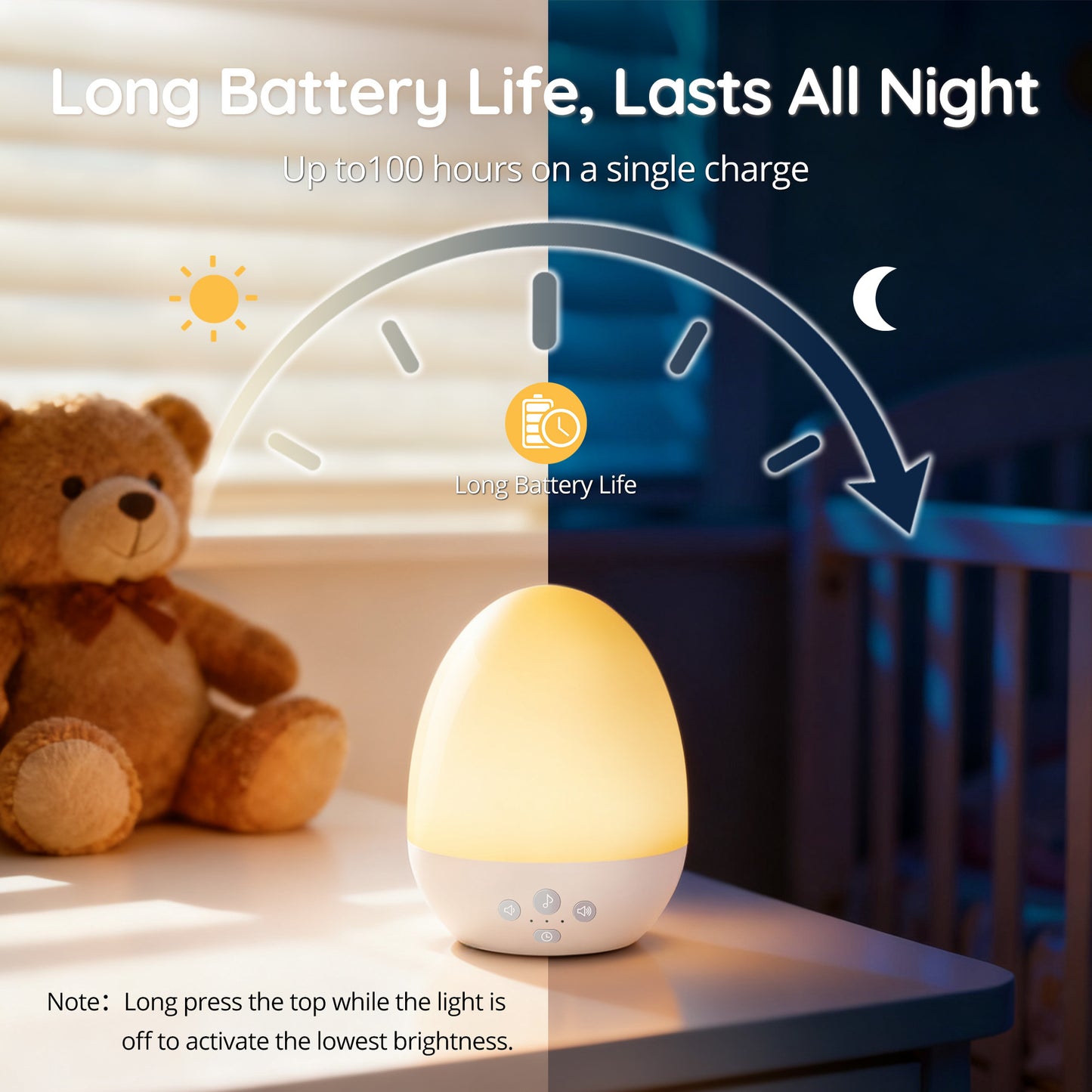 JolyWell JW-CL004 Night Light for Kids